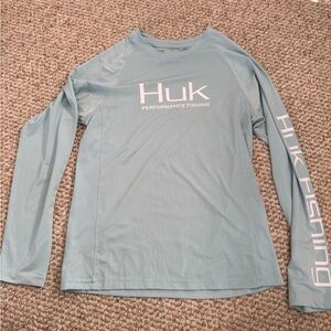 Huk Light Blue Performance Shirt